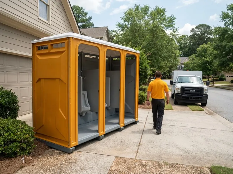 Four-Bay Freestanding Urinal Towers in Acworth, GA