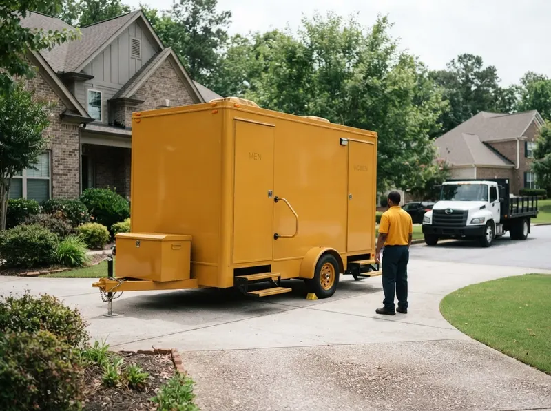 Luxury Restroom Trailer Rentals in Acworth, GA