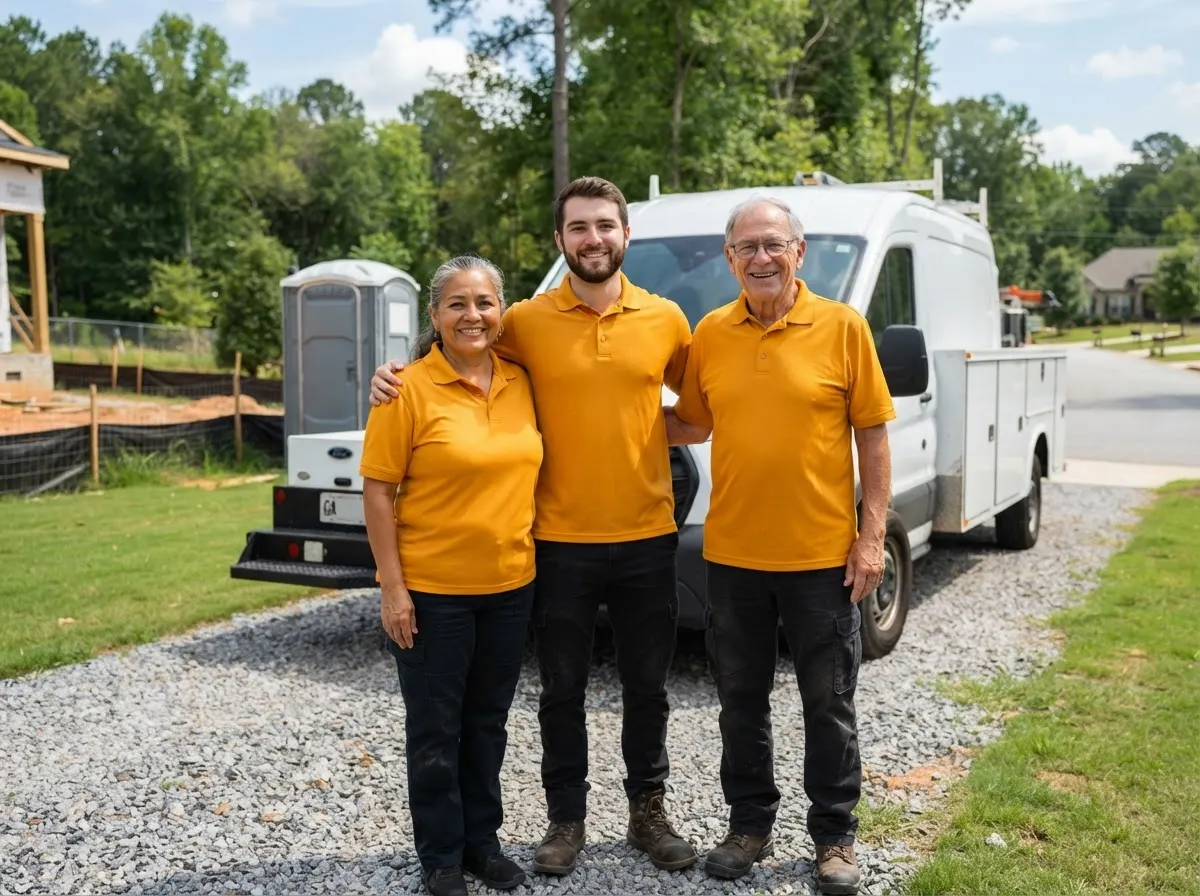 Golden Trail Portable Toilet Rentals portable toilet rentals team in Acworth, GA